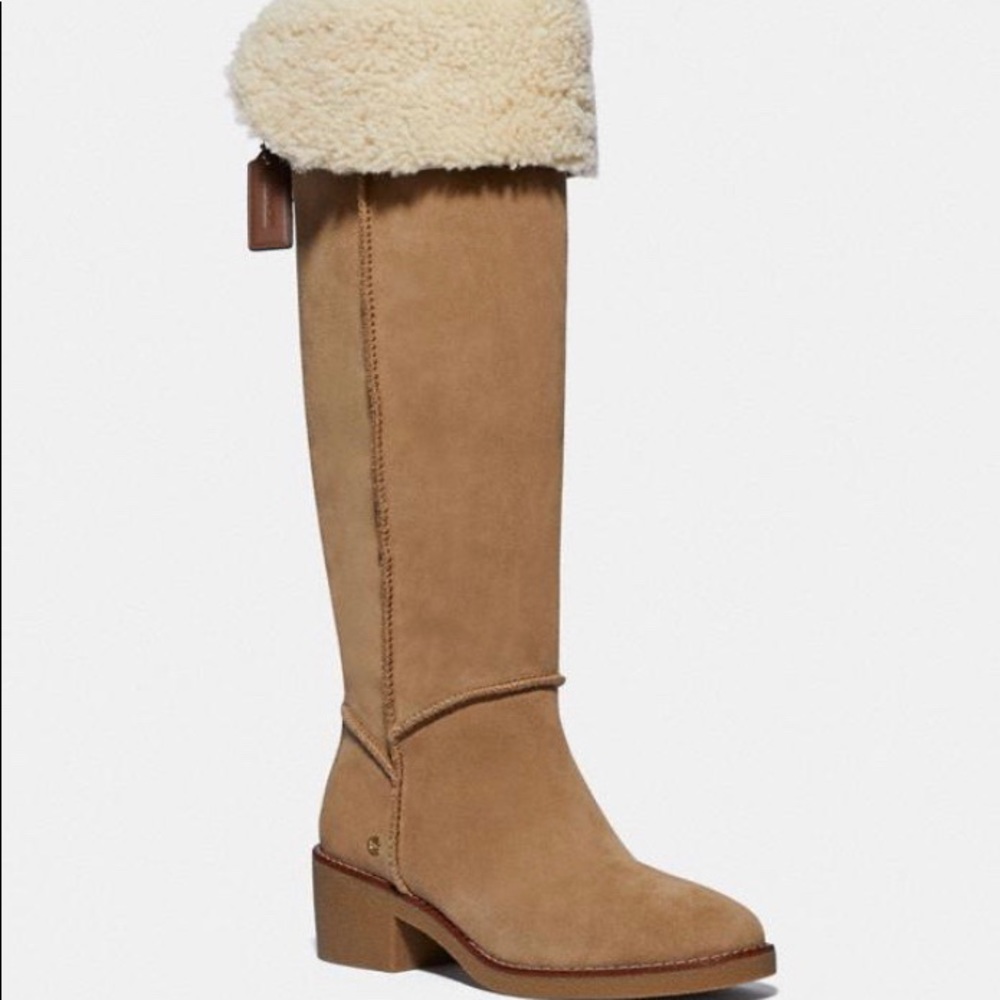 Coach 2-Way High Boots NWT